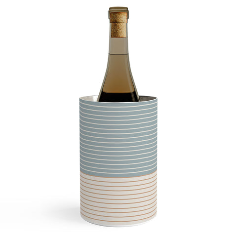 Colour Poems Color Block Line Abstract XVII Wine Chiller