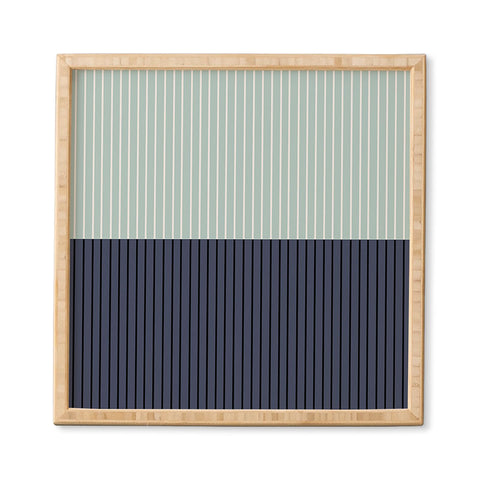 Colour Poems Color Block Lines XI Framed Wall Art