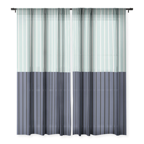 Colour Poems Color Block Lines XI Sheer Non Repeat