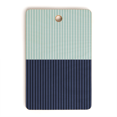 Colour Poems Color Block Lines XI Cutting Board Rectangle