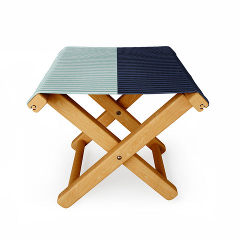 Colour Poems Color Block Lines XI Folding Stool