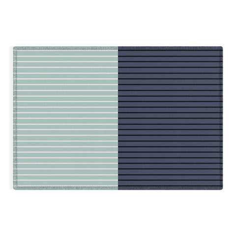 Colour Poems Color Block Lines XI Outdoor Rug