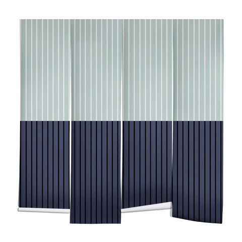 Colour Poems Color Block Lines XI Wall Mural