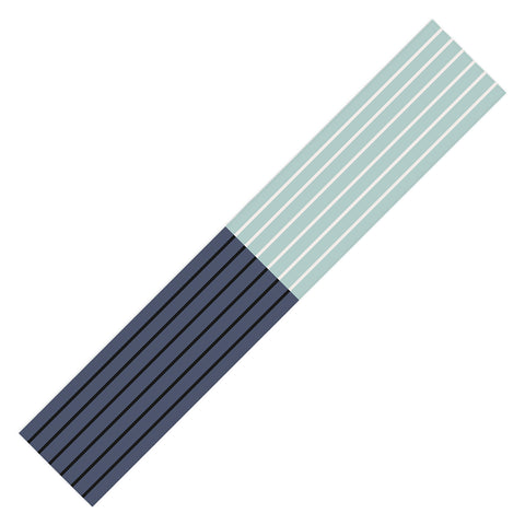 Colour Poems Color Block Lines XI Table Runner