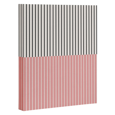 Colour Poems Color Block Lines XIV Art Canvas