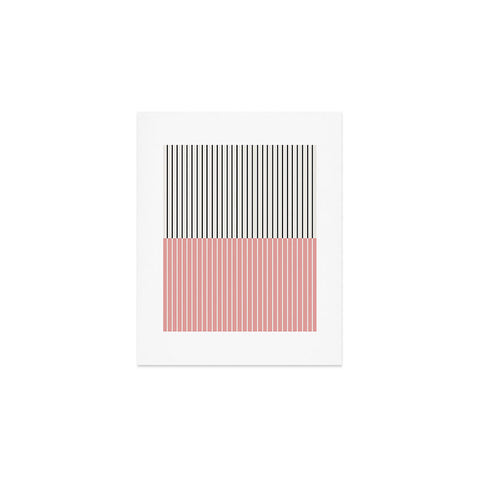 Colour Poems Color Block Lines XIV Art Print