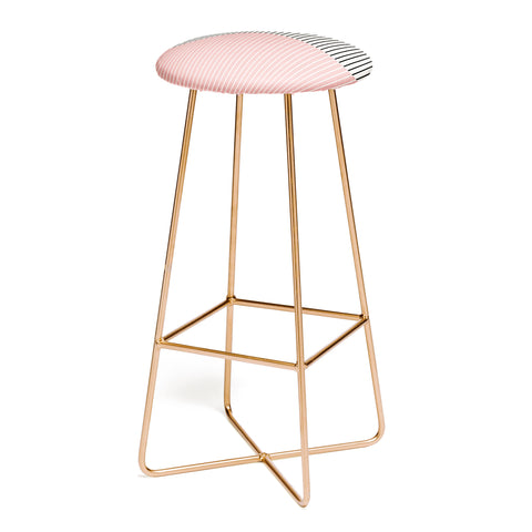 Colour Poems Color Block Lines XIV Bar Stool