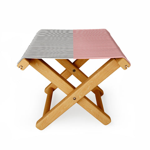 Colour Poems Color Block Lines XIV Folding Stool