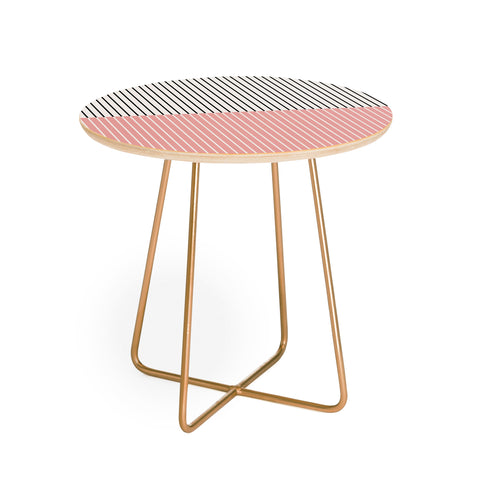 Colour Poems Color Block Lines XIV Round Side Table