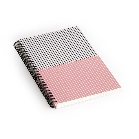 Colour Poems Color Block Lines XIV Spiral Notebook