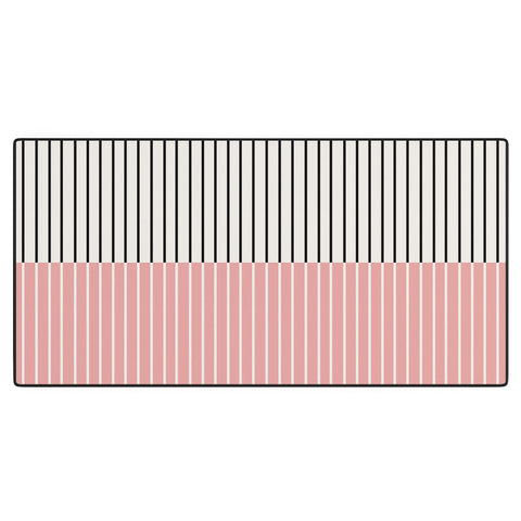 Colour Poems Color Block Lines XIV Desk Mat