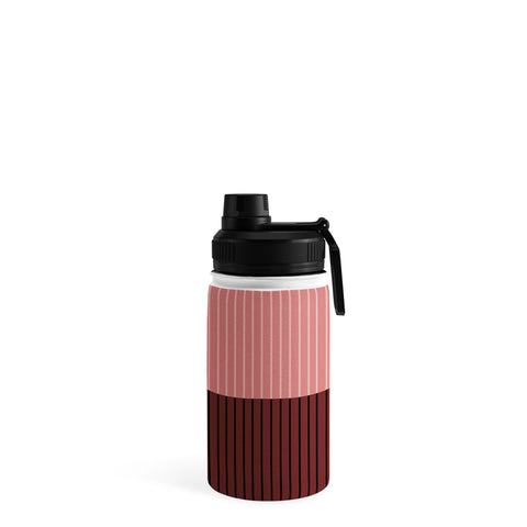 Colour Poems Color Block Lines XVI Water Bottle