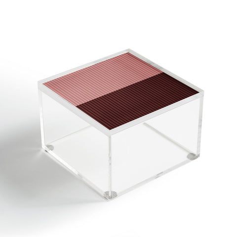 Colour Poems Color Block Lines XVI Acrylic Box