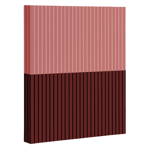 Colour Poems Color Block Lines XVI Art Canvas