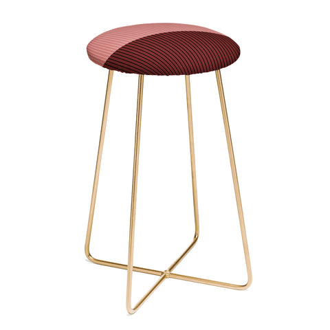 Colour Poems Color Block Lines XVI Counter Stool