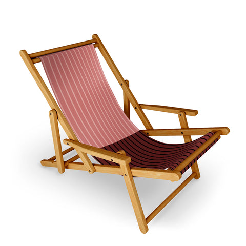 Colour Poems Color Block Lines XVI Sling Chair