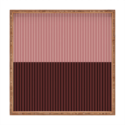 Colour Poems Color Block Lines XVI Square Tray