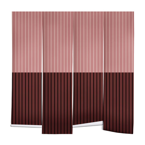 Colour Poems Color Block Lines XVI Wall Mural