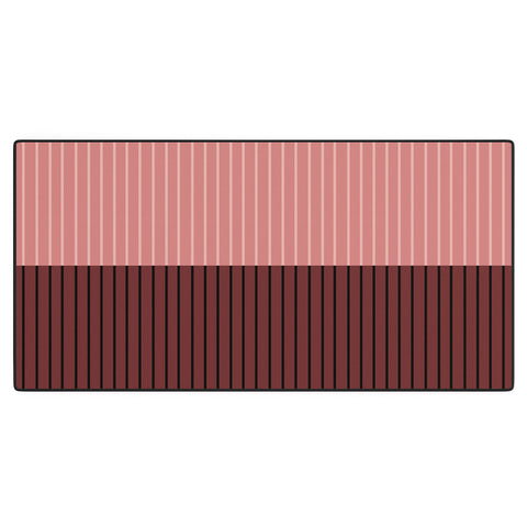 Colour Poems Color Block Lines XVI Desk Mat