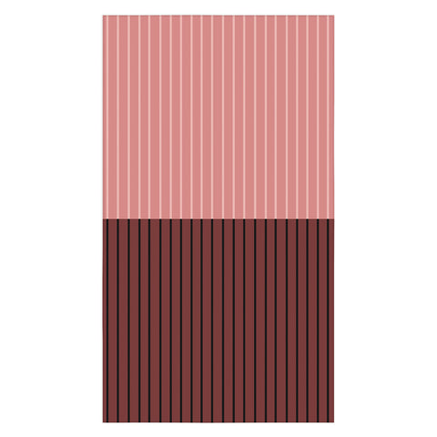 Colour Poems Color Block Lines XVI Tablecloth