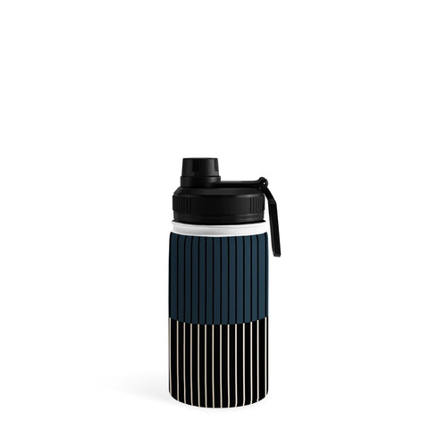Colour Poems Color Block Lines XVII Water Bottle