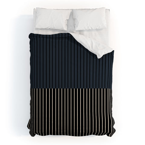 Colour Poems Color Block Lines XVII Comforter