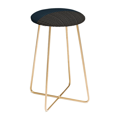 Colour Poems Color Block Lines XVII Counter Stool