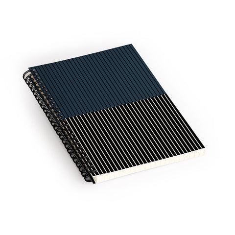 Colour Poems Color Block Lines XVII Spiral Notebook
