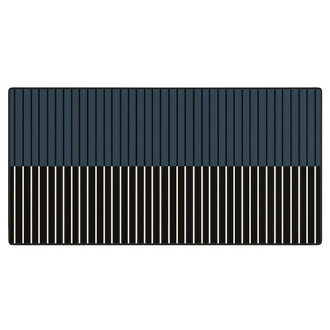 Colour Poems Color Block Lines XVII Desk Mat