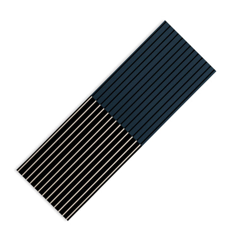 Colour Poems Color Block Lines XVII Yoga Mat