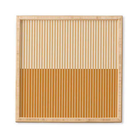 Colour Poems Color Block Lines XVIII Framed Wall Art