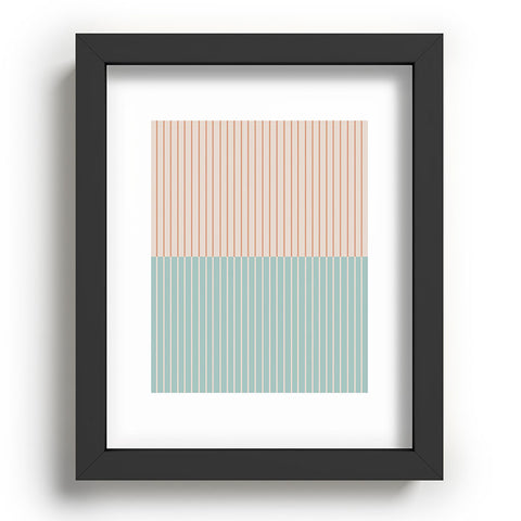 Colour Poems Color Block Lines XX Recessed Framing Rectangle