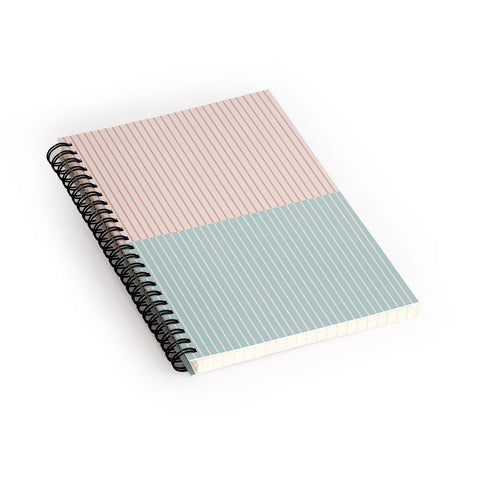 Colour Poems Color Block Lines XX Spiral Notebook
