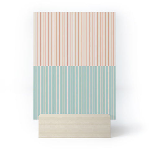 Colour Poems Color Block Lines XX Mini Art Print