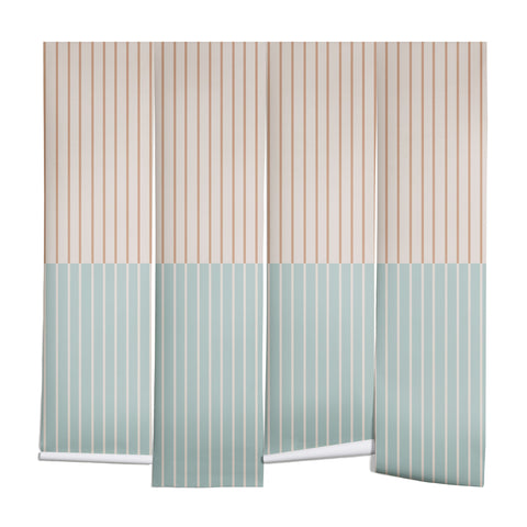 Colour Poems Color Block Lines XX Wall Mural