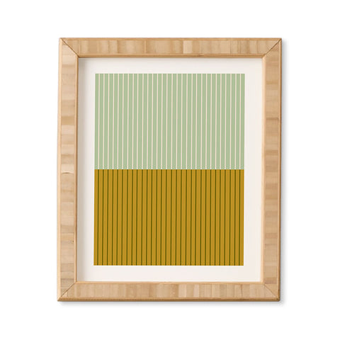 Colour Poems Color Block Lines XXI Framed Wall Art