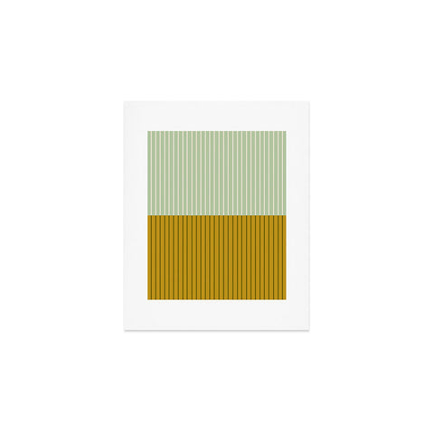 Colour Poems Color Block Lines XXI Art Print