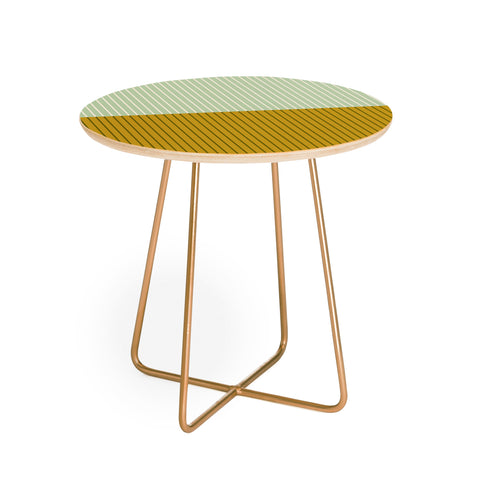 Colour Poems Color Block Lines XXI Round Side Table