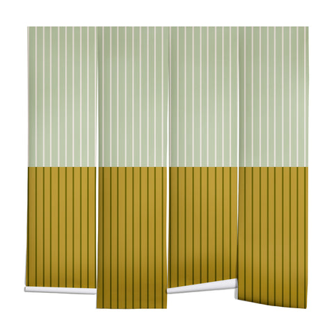 Colour Poems Color Block Lines XXI Wall Mural