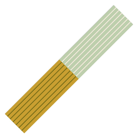 Colour Poems Color Block Lines XXI Table Runner
