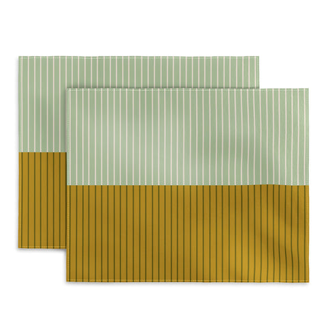 Colour Poems Color Block Lines XXI Placemat