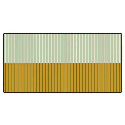 Colour Poems Color Block Lines XXI Desk Mat