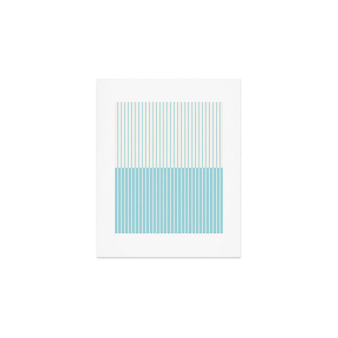 Colour Poems Color Block Lines XXIII Art Print