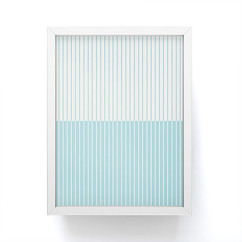 Colour Poems Color Block Lines XXIII Framed Mini Art Print