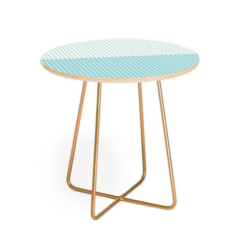 Colour Poems Color Block Lines XXIII Round Side Table