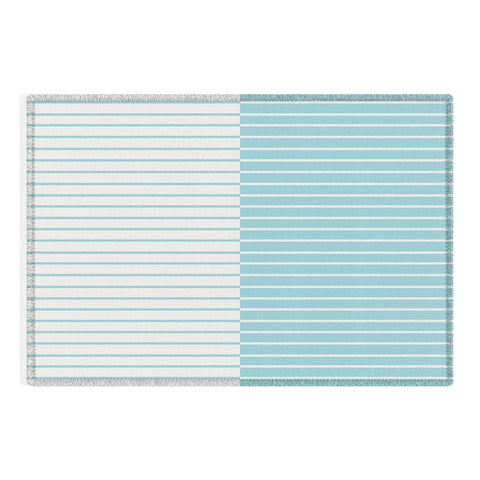 Colour Poems Color Block Lines XXIII Outdoor Rug