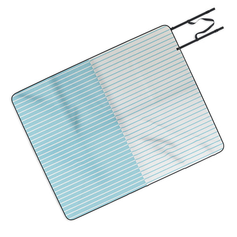 Colour Poems Color Block Lines XXIII Picnic Blanket