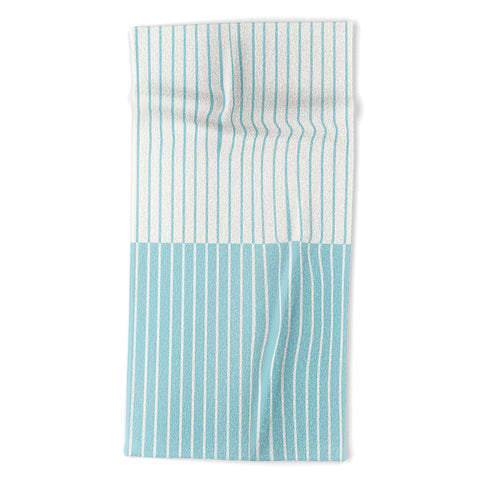 Colour Poems Color Block Lines XXIII Beach Towel