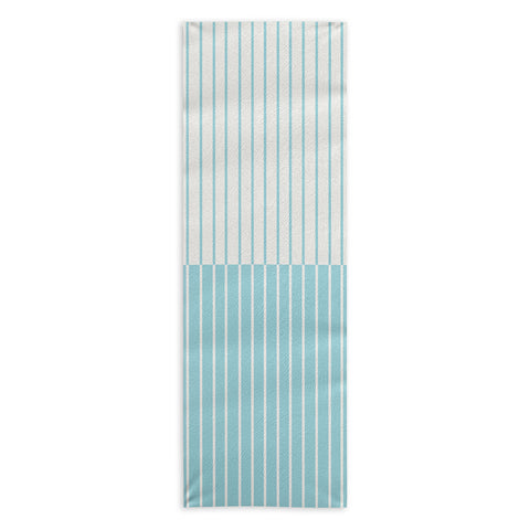 Colour Poems Color Block Lines XXIII Yoga Towel