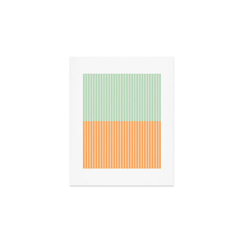 Colour Poems Color Block Lines XXIV Art Print